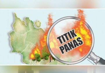 Titik Panas Riau Menurun, Tapi Masih Tertinggi di Sumatera