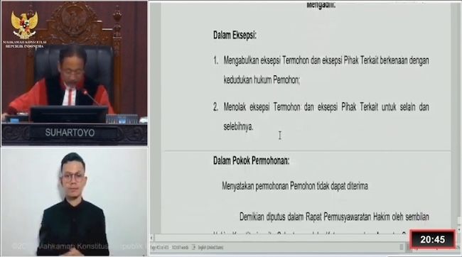 MK Tolak Gugatan Pilkada Kampar, Ahmad Yuzar-Misharti Ditetapkan Sebagai Pemenang