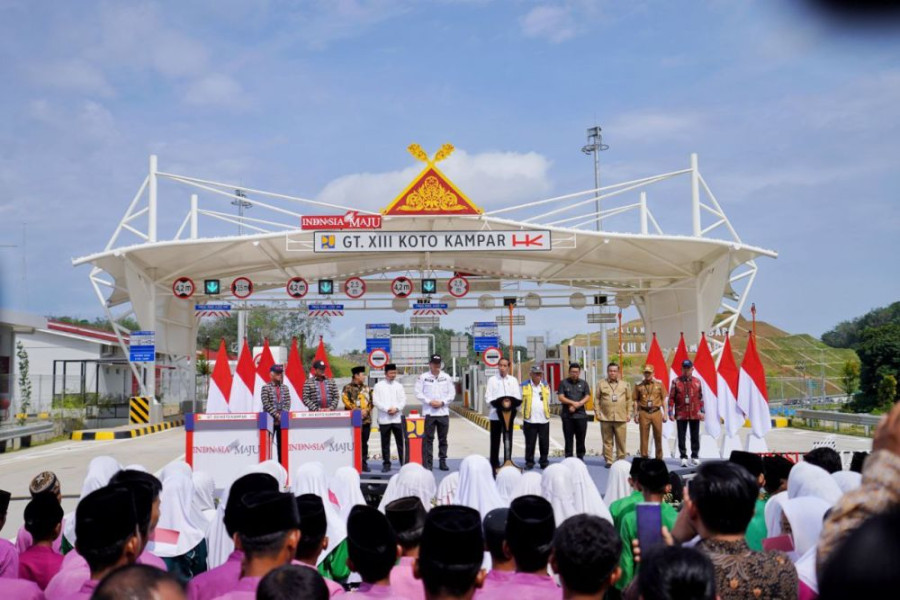 Jalan Tol Bangkinang-XIII Koto Kampar Langsung Operasional Gratis