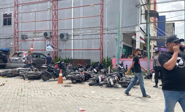 Polisi Amankan Empat Pelaku Bentrok Ormas di Car Wash Pekanbaru, Penyidik Terus Dalami Kasus