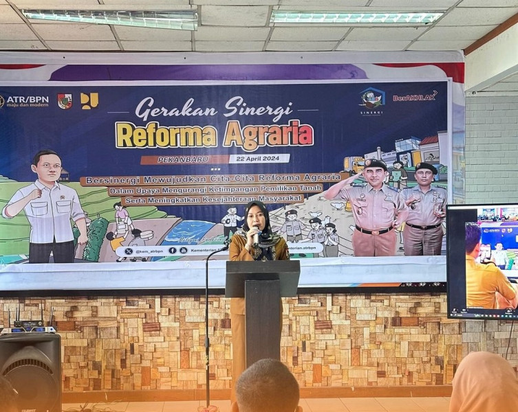 Program Pembangunan RLH Pemko Pekanbaru Dapat Dukungan dari BPN