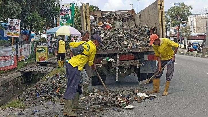 Antisipasi Banjir dan Sampah, Pemko Pekanbaru Goro Setiap Jumat Pagi