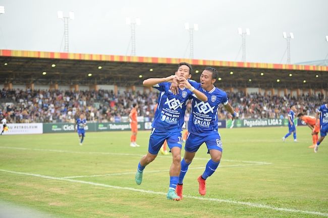 PSPS Pekanbaru Tahan Imbang Persiraja Banda Aceh 1-1, Penampilan Babak Kedua Tuai Sorakan Penonton