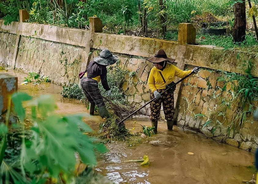 PUPR Pekanbaru Intensifkan Normalisasi Drainase akibat Sampah dan Sedimen