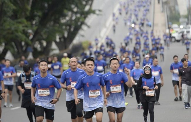 Riau Bhayangkara Run Diikuti 10.000 Peserta, Ini Harapan Pj Gubri