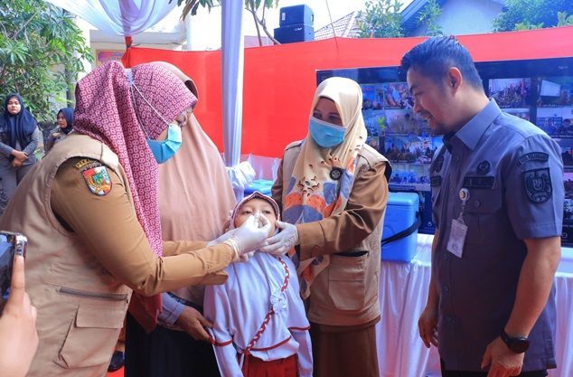 Capaian Imunisasi Polio Tahap 2 di Pekanbaru Hanya 38 Persen