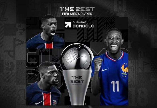 Ousmane Dembele dan Aitana Bonmati Raih Pemain Terbaik FIFA Best 2025