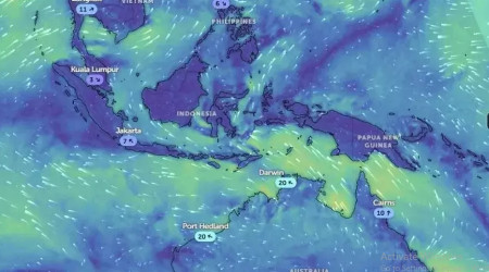 Angin Monsun Australia Bergerak ke Asia, Ini Dampaknya Bagi Indonesia
