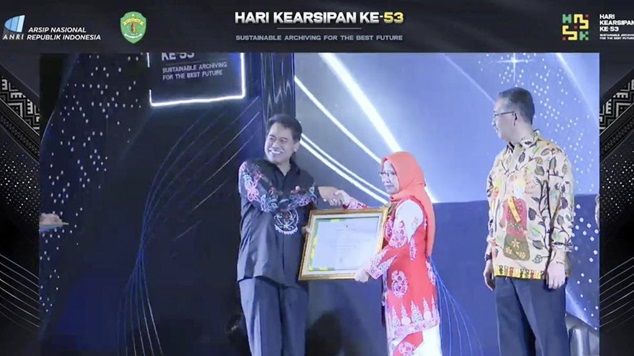 Pemprov Riau Terima Anugerah Kearsipan 2024, Kategori Sangat Memuaskan