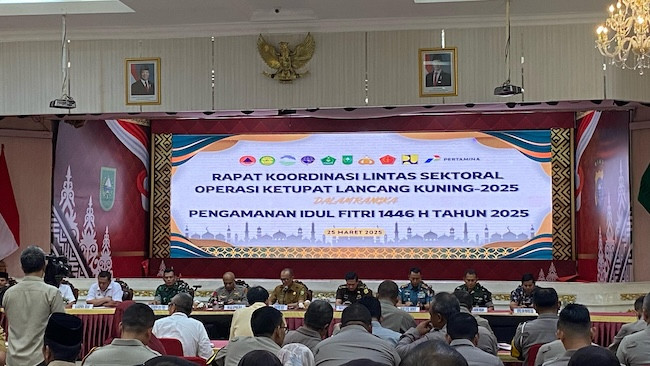 Jelang Idul Fitri, Polda Riau Gelar Rakor Operasi Ketupat Lancang Kuning 2025 Selama 14 Hari