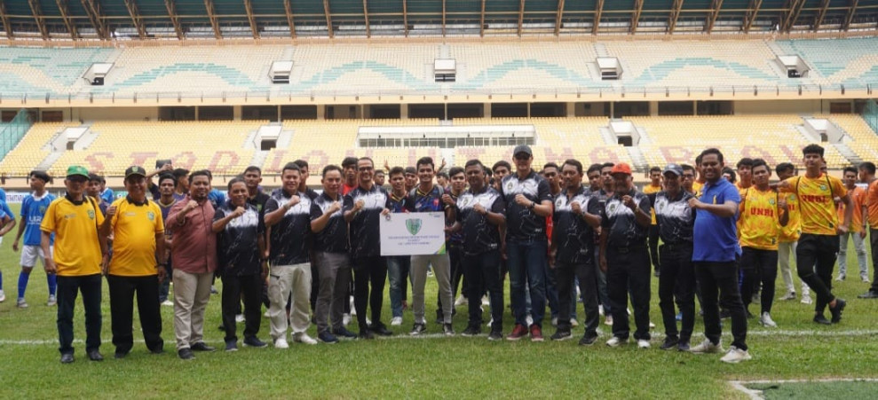 Kadispora Pekanbaru Buka Liga 1 Asosiasi Kota (Askot) PSSI Pekanbaru 2024