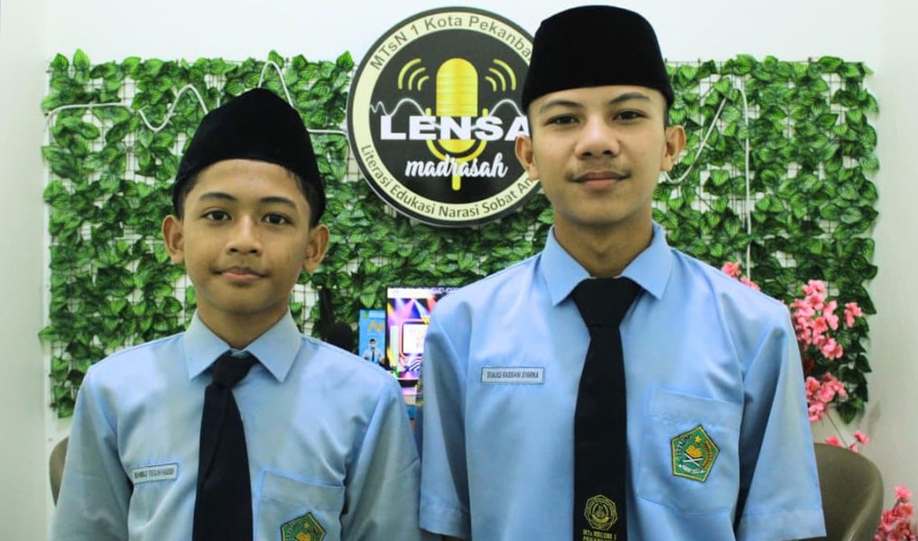 Harumkan Nama Riau, Dua Siswa MTsN 1 Kota Pekanbaru Raih Juara 2 Pantomim FLS3N Tingkat Nasional 2026