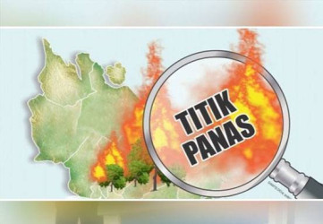 Titik Panas di Sumatera Capai 225, Riau Terbanyak