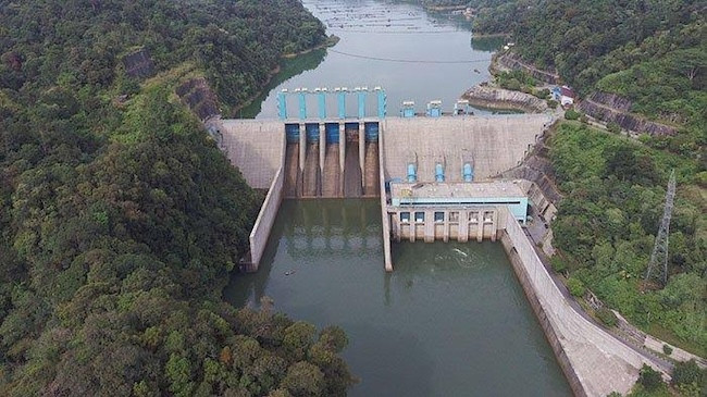 Sempat Naik, Elevasi Air Waduk PLTA Koto Panjang Mulai Turun