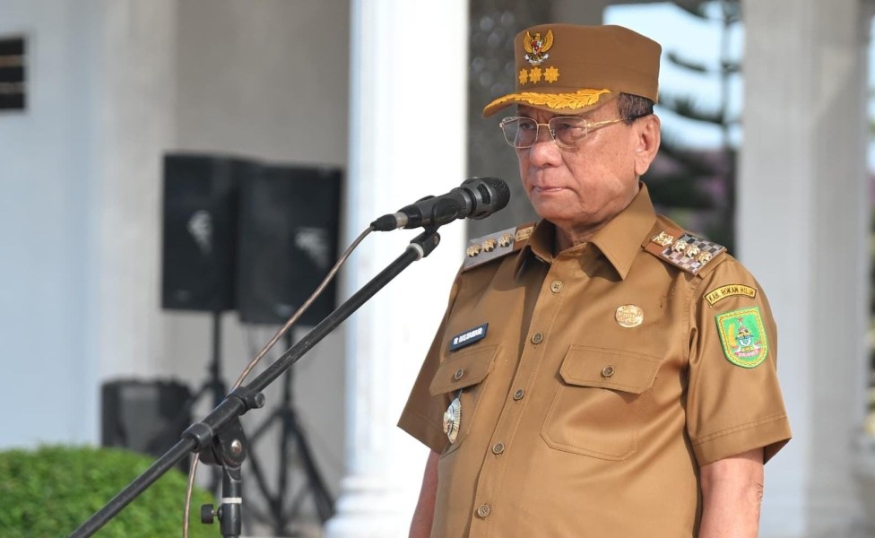 Jembatan Dibangun, Masyarakat Palika Ucapkan Terima Kasih Kepada Bupati Rohil