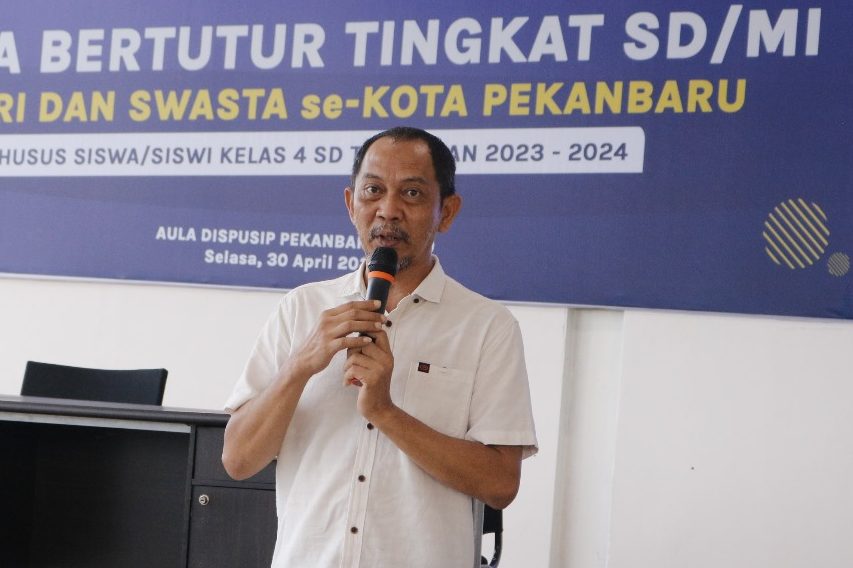 Lomba Bertutur tingkat SD/MI Negeri dan Swasta Dispusip Manfaatkan Koleksi Perpustakaan Digital