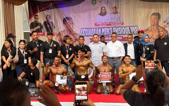 Kejurkab Men Physique Bengkalis 2025 Jaring Bibit Baru Binaraga Riau